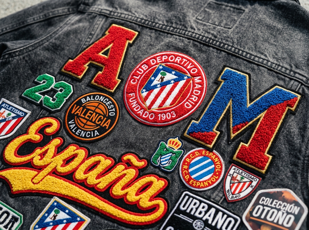 Creamos parches chenille personalizados para dar identidad a prendas y accesorios. Una solución original para marcas, grupos, equipos, eventos y colecciones que buscan un acabado diferente, resistente y con mucha personalidad.